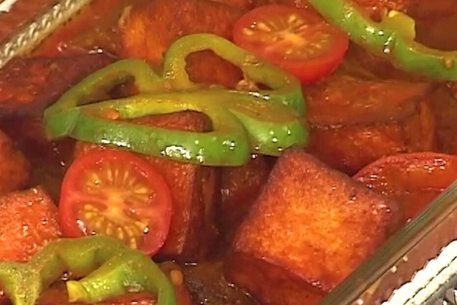 خورش بادمجان گیاهی
